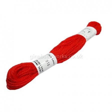 Fine D'Aubusson Wool - 916 (red)