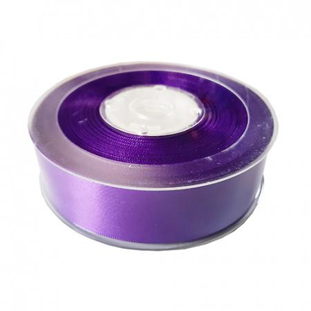 Quality Satin Ribbon - 25mm wide - Purple