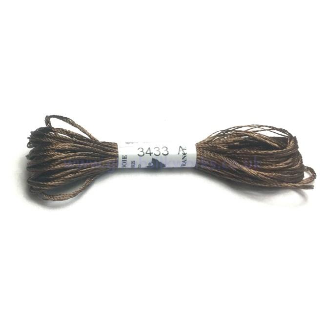 Soie De Paris Filament Silk - #3433 - (Beige Brown)