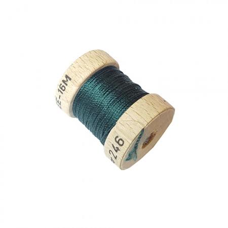 Soie Perlee Filament Silk - #246 – (Dark Green)