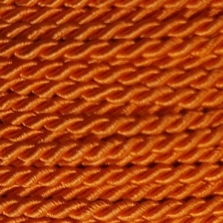 Spun (Twisted) Cord, 2.5mm - Orange