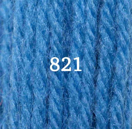 Appletons Crewel Wool (2-ply) Skein -  Royal Blue 821