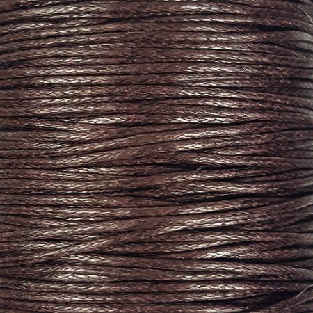 Faux Leather Cord 1mm - Dark Brown