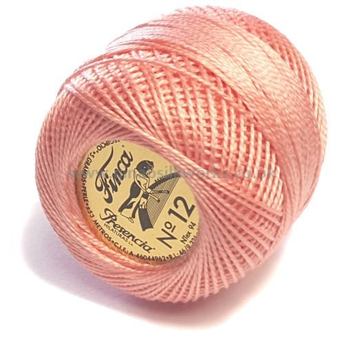 Finca Perle Cotton Ball - Size 12 - # 1474 (Pale Terracotta)