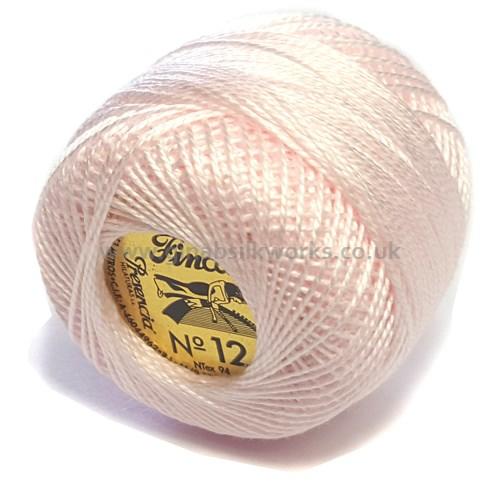 Finca Perle Cotton Ball - Size 12 - # 1721 (Pale Baby Pink)
