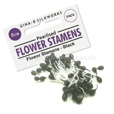Flower Stamen Pack - Black