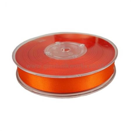 Quality Satin Ribbon - 16mm wide - Orange
