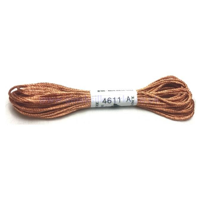 Soie De Paris Filament Silk - #4611 - (Mid Red Brown)