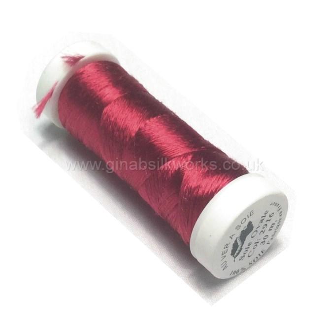 Soie Ovale Flat Filament Silk - #2916 - (Brick Red)