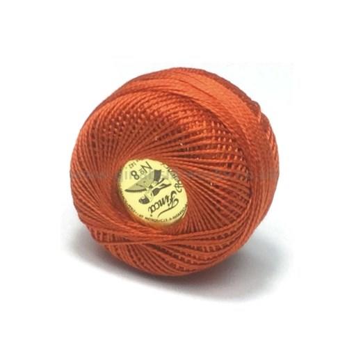 Finca Perle Cotton Ball - Size 8 - # 7580 (Russet)