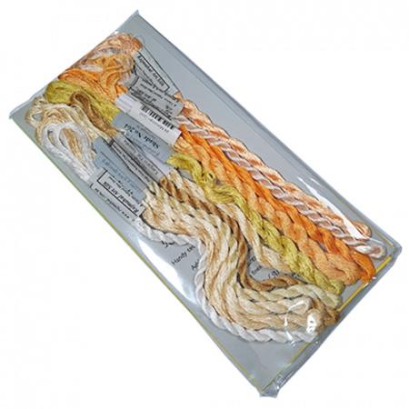 Rajmahal Art Silk Threads Variety Pack - Gold Range