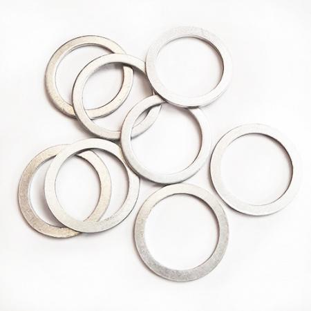 Ring Button Moulds No 160 - Aluminium 24mm x 8