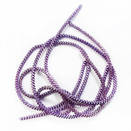 Bullion Wire / Bright Check - Lilac - 3mm
