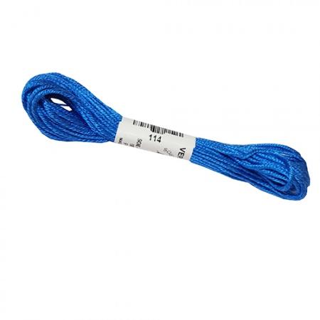 Soie D'Alger Spun Silk - #114 - (Mid Electric Blue)