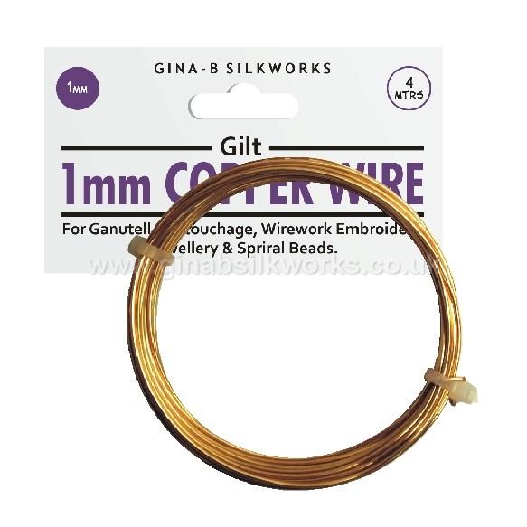 Gilt Copper Wire 1mm