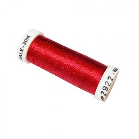 Soie Ovale Flat Filament Silk - #2922- (Dark Red)
