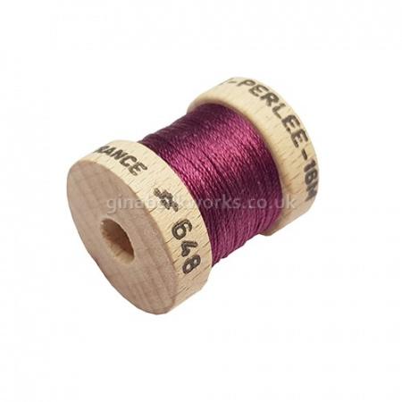 Soie Perlee Filament Silk - #648 - (wine)