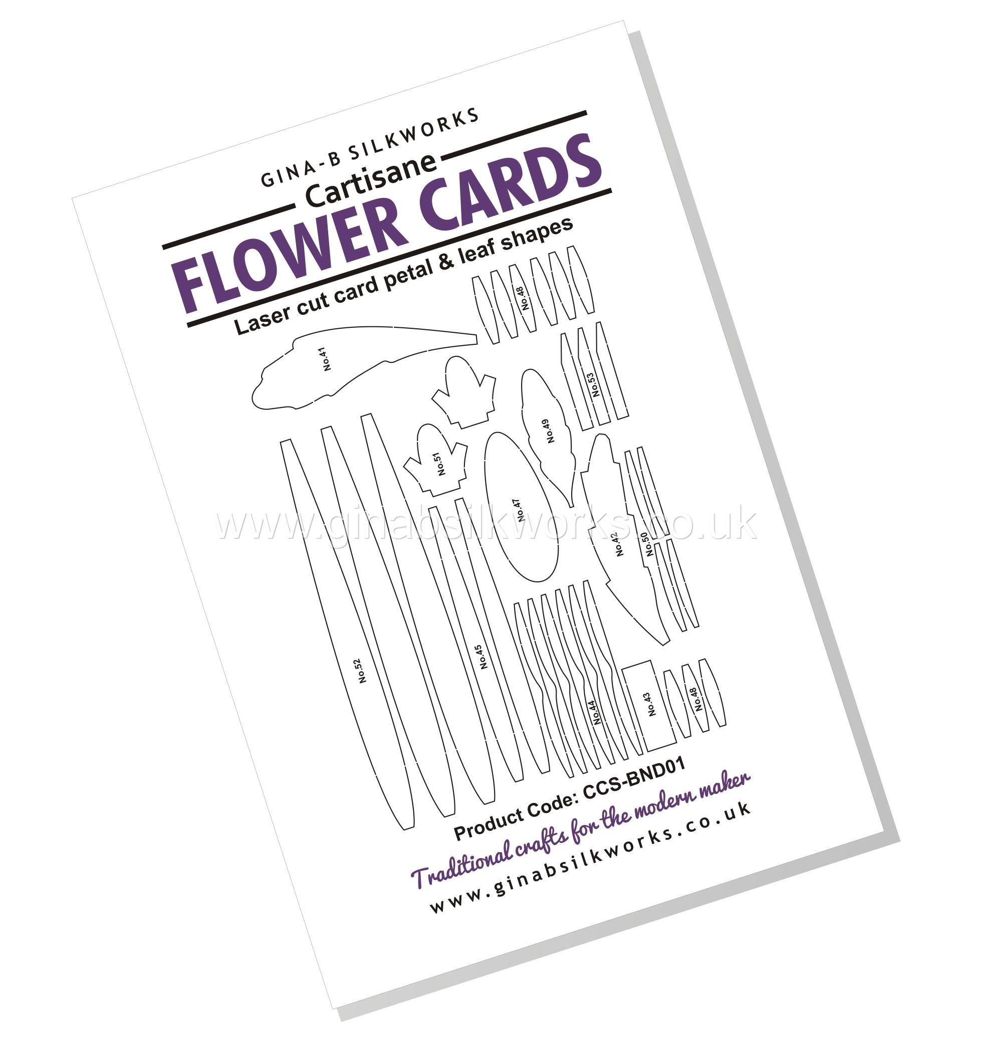 Cartisane Flower Cards