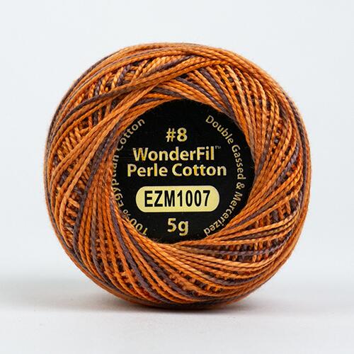 Size 8 Pearl Cotton Ball in Color 725 ~ Topaz – Fiddlehead Artisan Supply