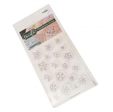 Stamp Set : Georgian Inspired Button Flowers [#1009] : 19 stamps