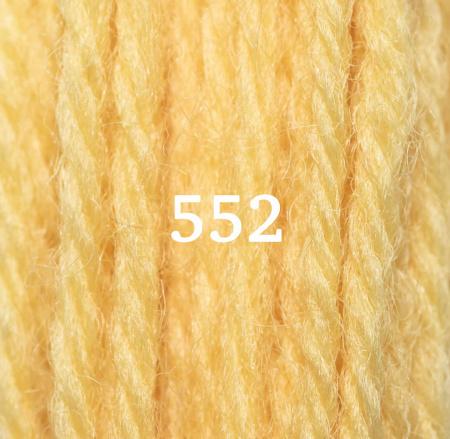 Appletons Crewel Wool (2-ply) Skein -  Bright Yellow 552