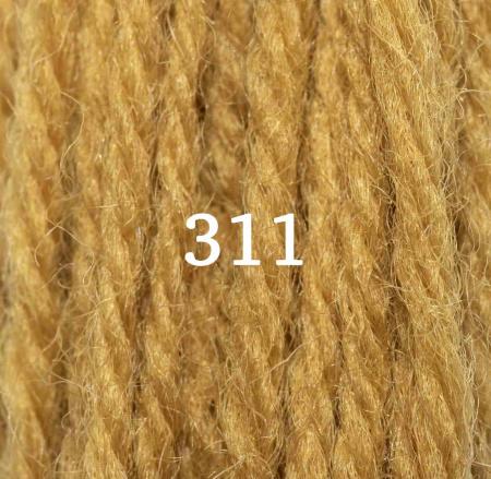 Appletons Crewel Wool (2-ply) Skein -  Brown Olive 311