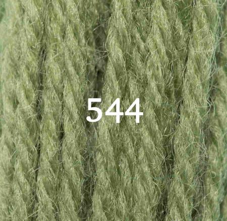 Appletons Crewel Wool (2-ply) Skein - Early English Green 544