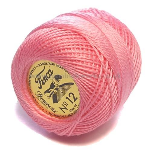 Finca Perle Cotton Ball - Size 12 - # 1889 (Mid Salmon Pink)