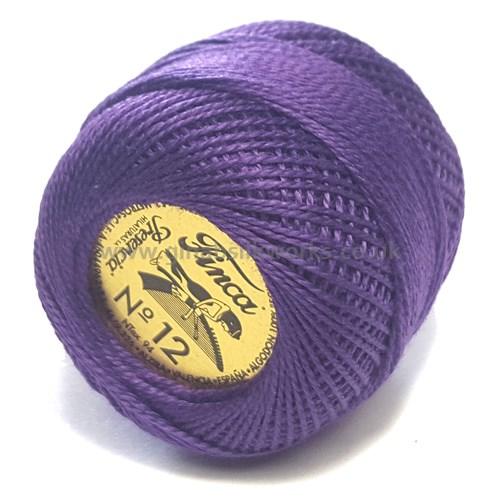Finca Perle Cotton Ball - Size 12 - # 2711 (Purple)