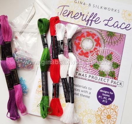 Teneriffe Lace Christmas Project Pack