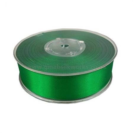 Quality Satin Ribbon - 25mm wide - Emerald