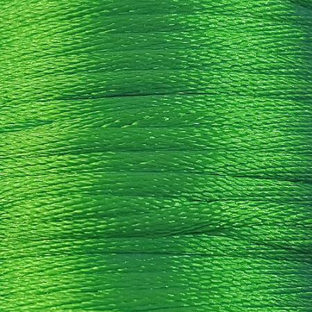 Satin Cord (Rattail) 2mm - Green