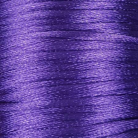 Satin Cord (Rattail) 2mm - Purple