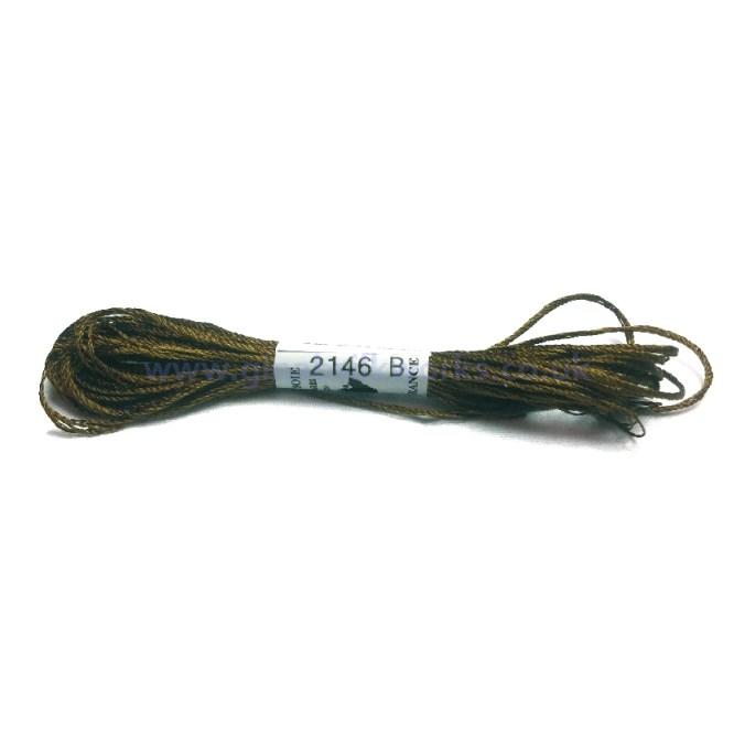 Soie De Paris Filament Silk - #2146 - (Dark Brown Green)