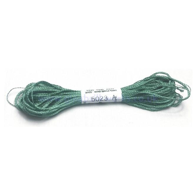 Soie De Paris Filament Silk - #5023 - (Blue Green)