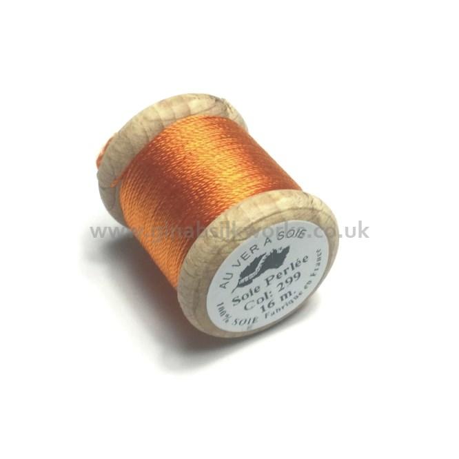 Soie Perlee Filament Silk - #299 - (Dark Orange)