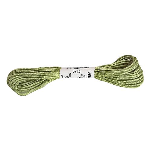 Soie D'Alger Spun Silk - #2132 - (Lt Grass Green)