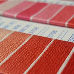 By Colour: Reds - Red-Pinks (Shade Card Columns 1 & 2)
