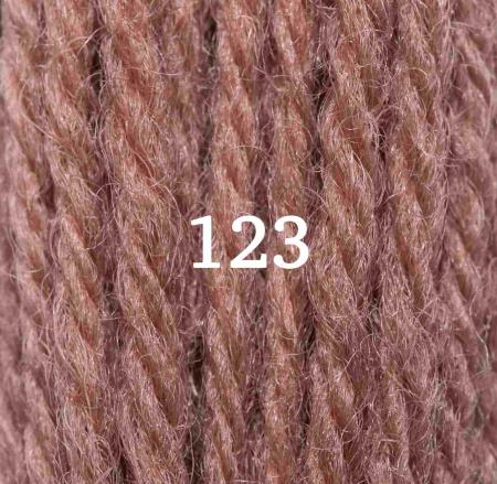Appletons Crewel Wool (2-ply) Skein -  Terra Cotta 123