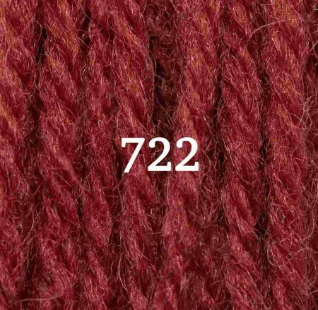 Appletons Crewel Wool (2-ply) Skein - Paprika 722
