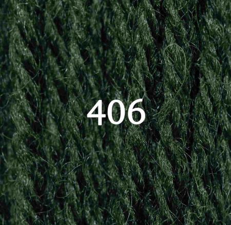 Appletons Crewel Wool (2-ply) Skein - Sea Green 406