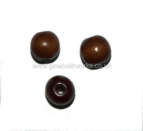 Ball Button Moulds No 26  (16mm) Wood x 3