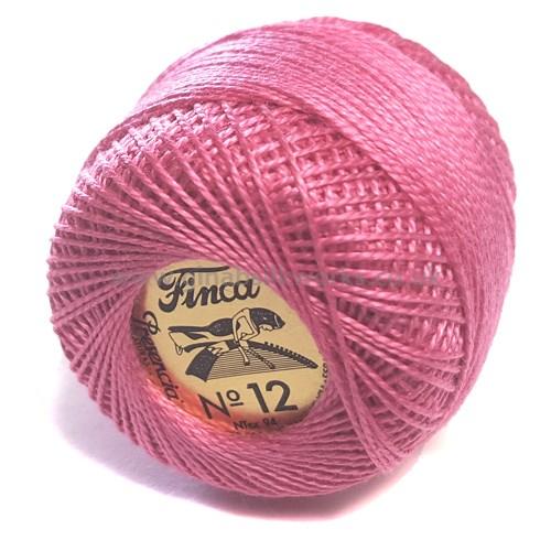 Finca Perle Cotton Ball - Size 12 - # 2323 (Medium Pink)