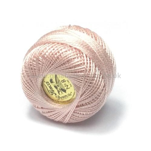 Finca Perle Cotton Ball - Size 8 - # 1969 (Pale Lavender Pink)