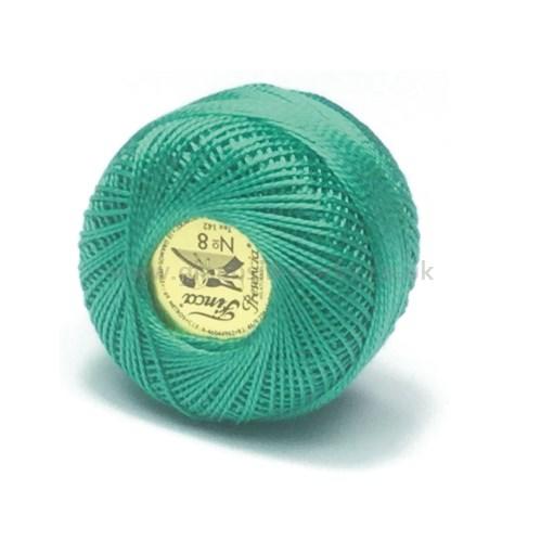 Finca Perle Cotton Ball - Size 8 - # 4074 (Turqoise Green)