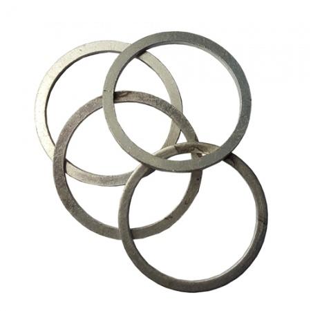 Ring Button Moulds No 106 (36mm) Aluminium x 4