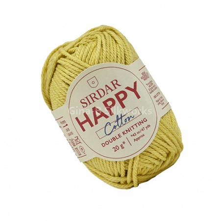 Sirdar Happy Cotton - 771 - Buttercup 20g