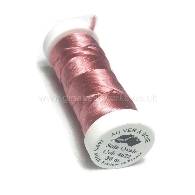 Soie Ovale Flat Filament Silk - #4622- (Medium Shell Pink)