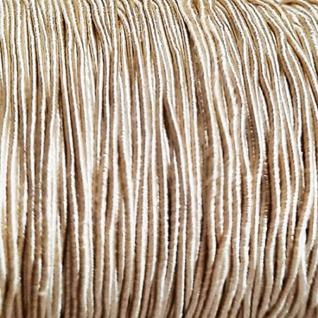 Pure Silk Gimp - 3/9 - Ivory - UK Made (.3mm)