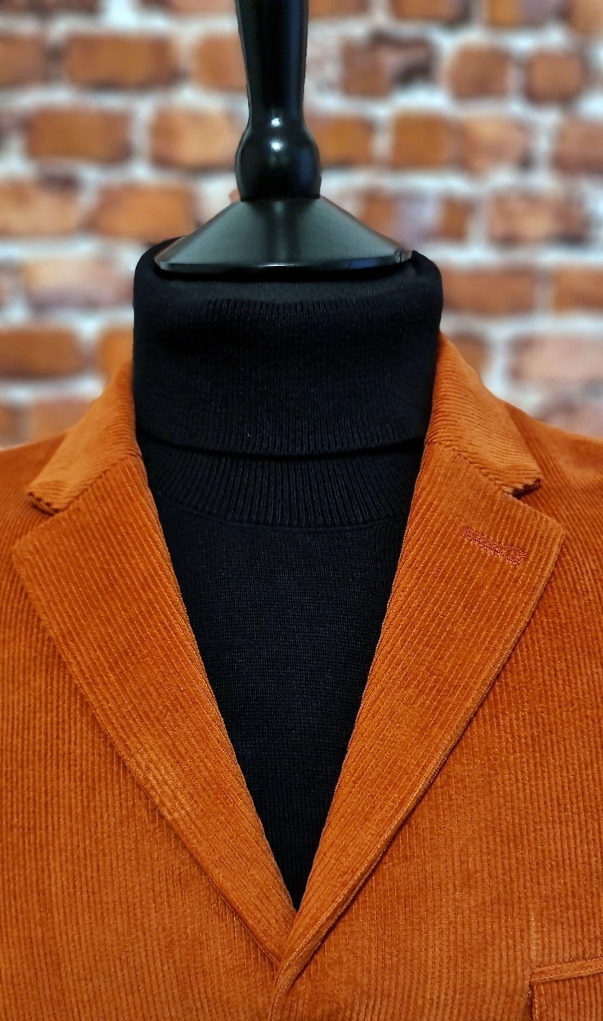 34 Wilbur 34 Brick Orange Cord Jacket